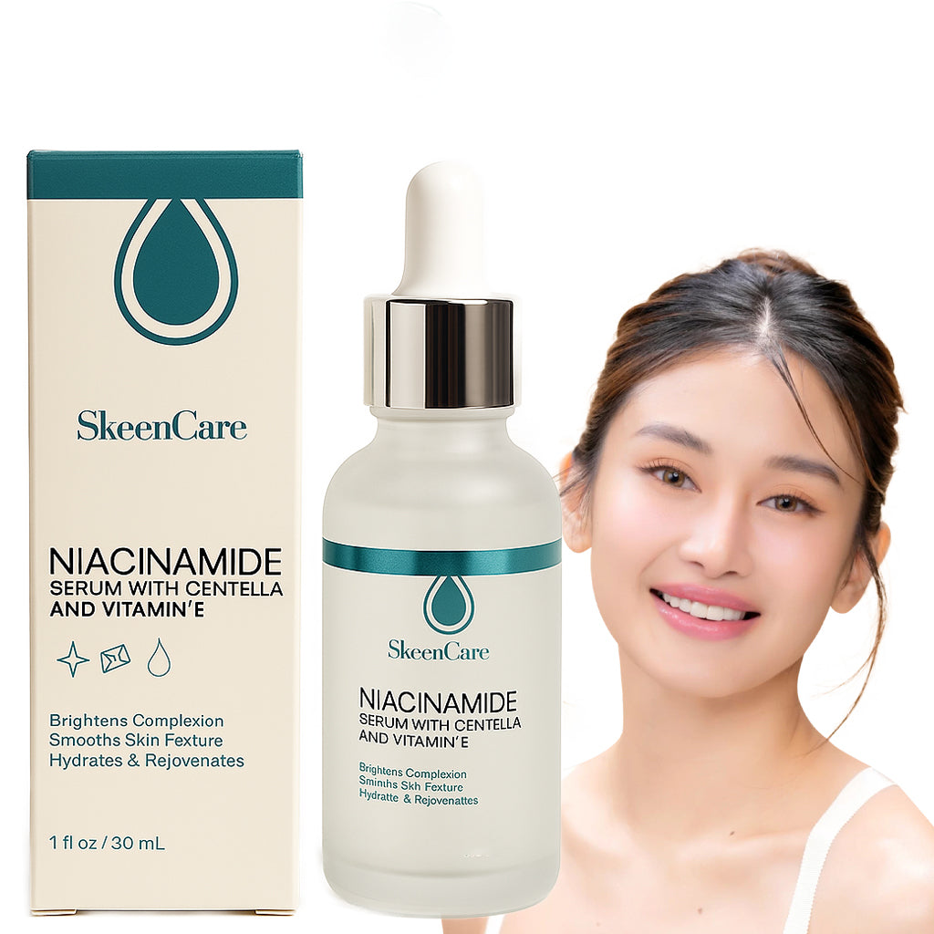 SkeenCare Niacinamide Serum with Centella and Vitamin E - 30g