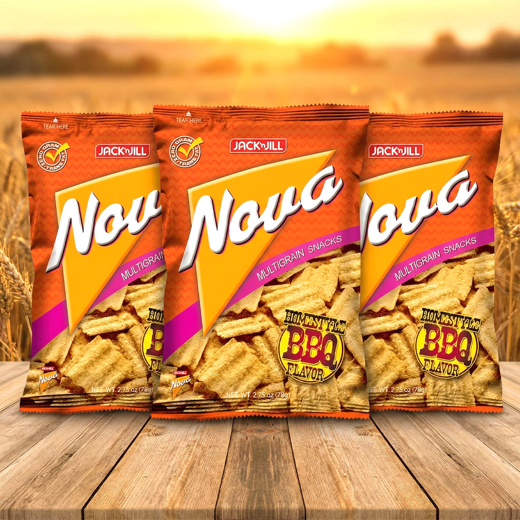Jack ’n Jill Nova Homestyle BBQ – 78g (3pcs Combo Pack)