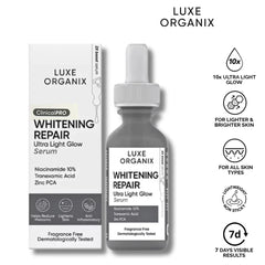 Luxe Organix Whitening Repair Ultra Light Glow Serum – 30ml