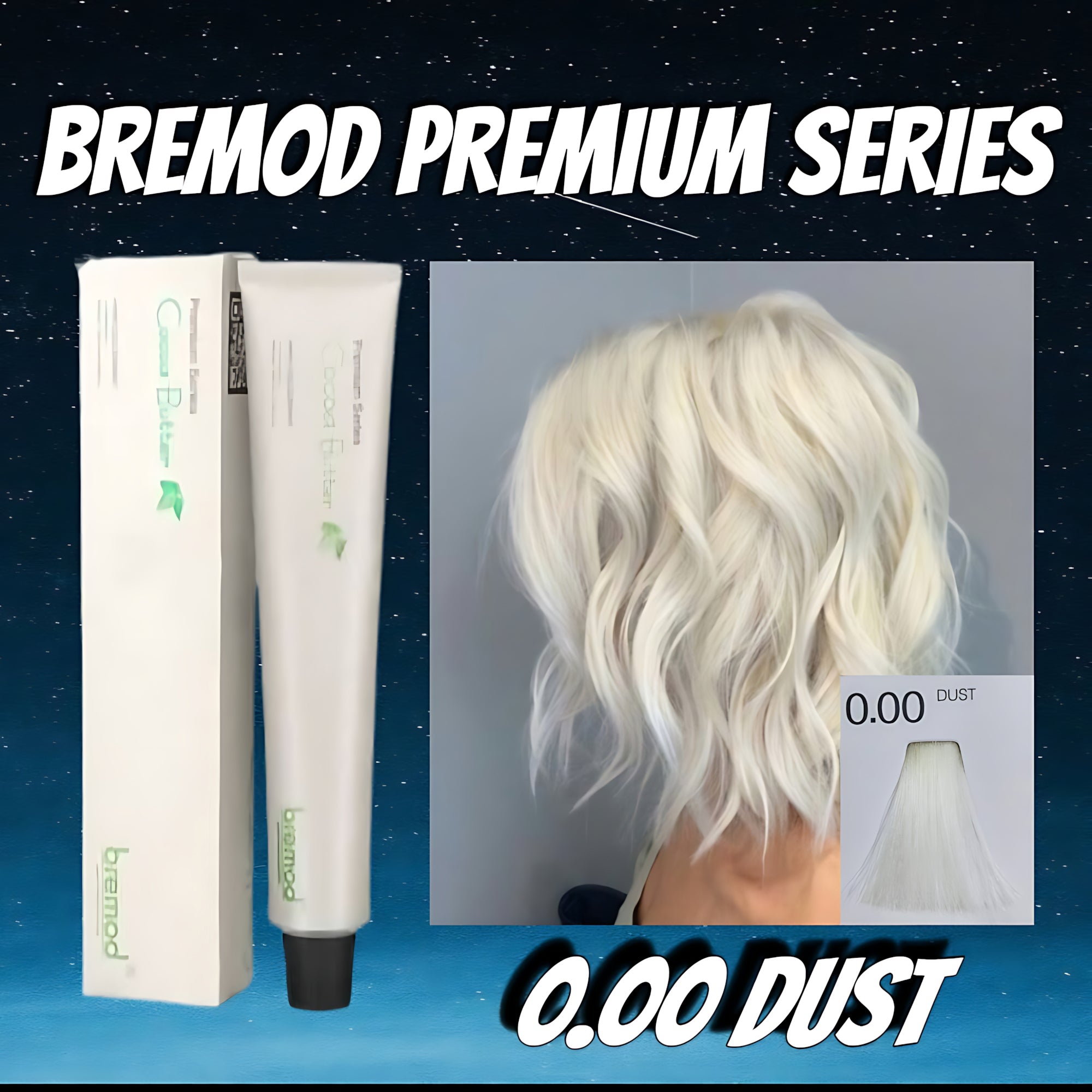 Bremod Performance Premium Series Cocoa Butter 0.00 Dust  Hair Color – 100ml
