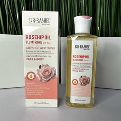 dr rashel glutathione Dr. Rashel Rosehip Oil Glutathione SPF 50 Advance Whitening Face & Bod – Sige Mart UAE
