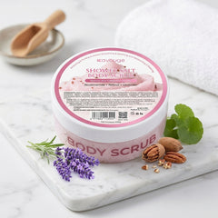 Kavouge Shower Salt Body Scrub Lavender – 300g