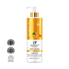 Dr. Davey Turmeric Body Lotion – Softer & Smoother with SPF 20 (500ml)