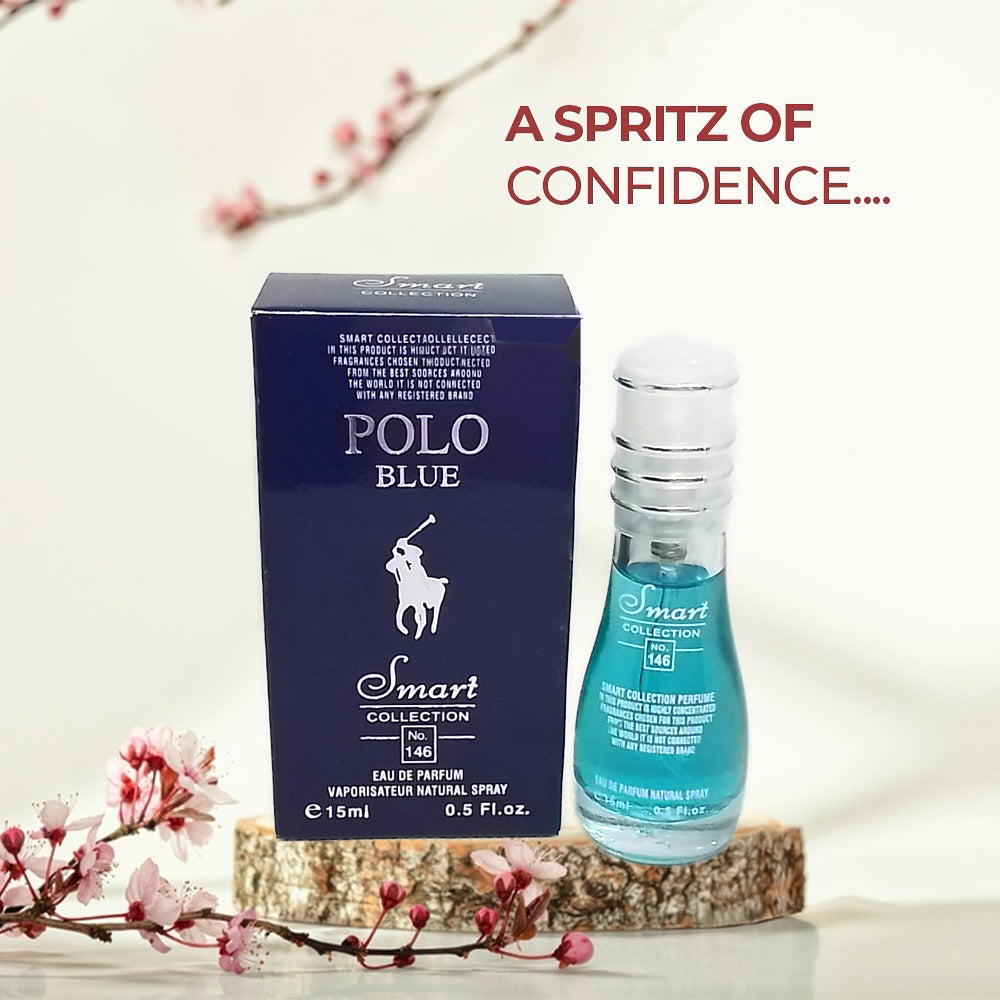 Smart Collection No. 146 Polo Blue Eau de Parfum for Men – 15ml