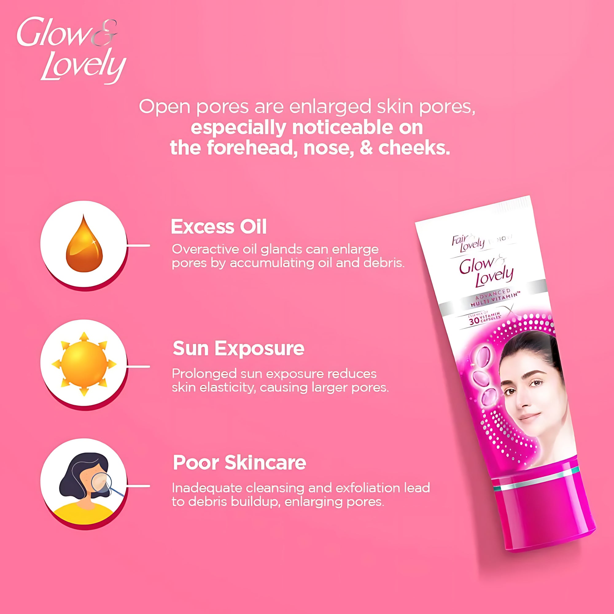 Glow & Lovely Advanced Multi Vitamin Face Cream - 50g