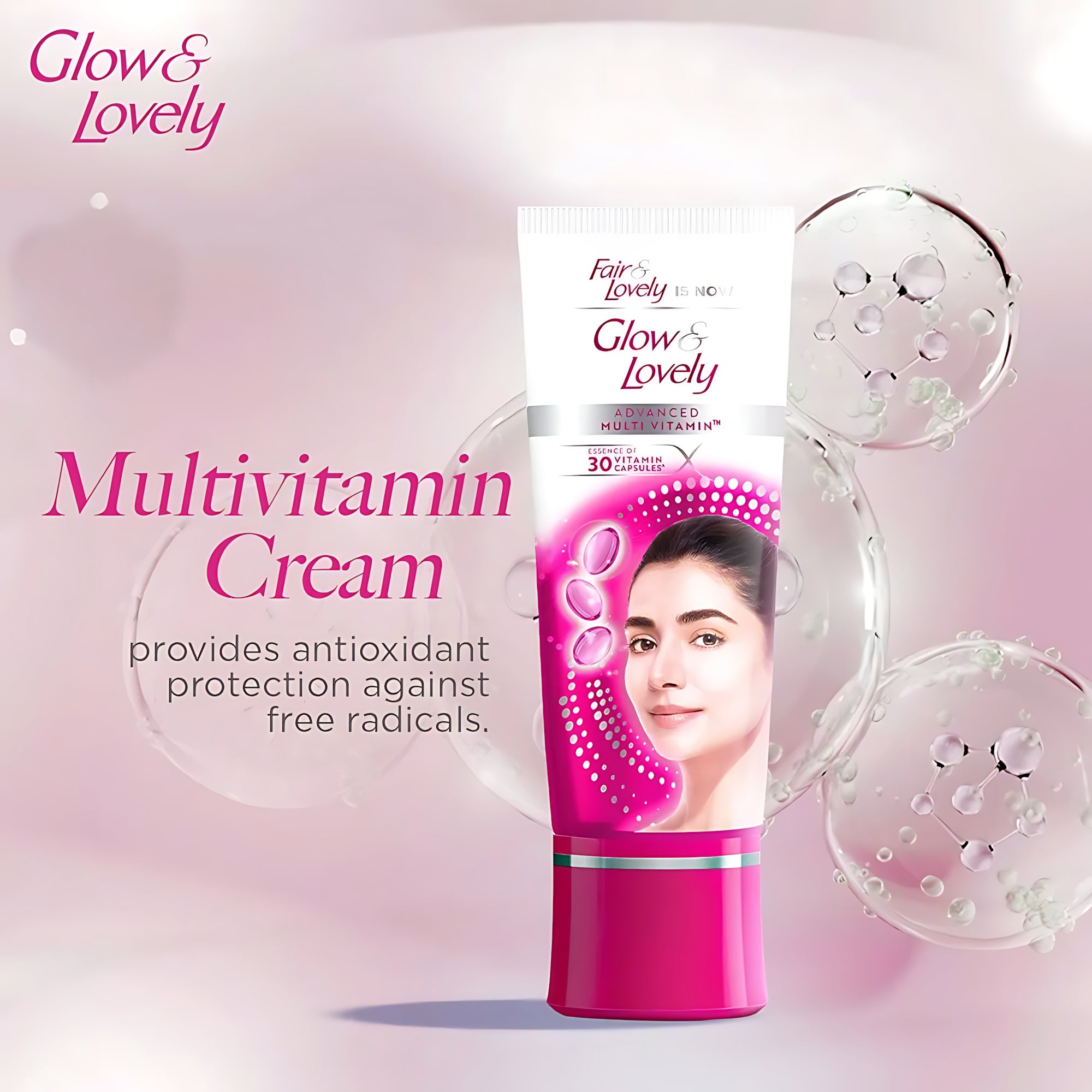 Glow & Lovely Advanced Multi Vitamin Face Cream - 50g