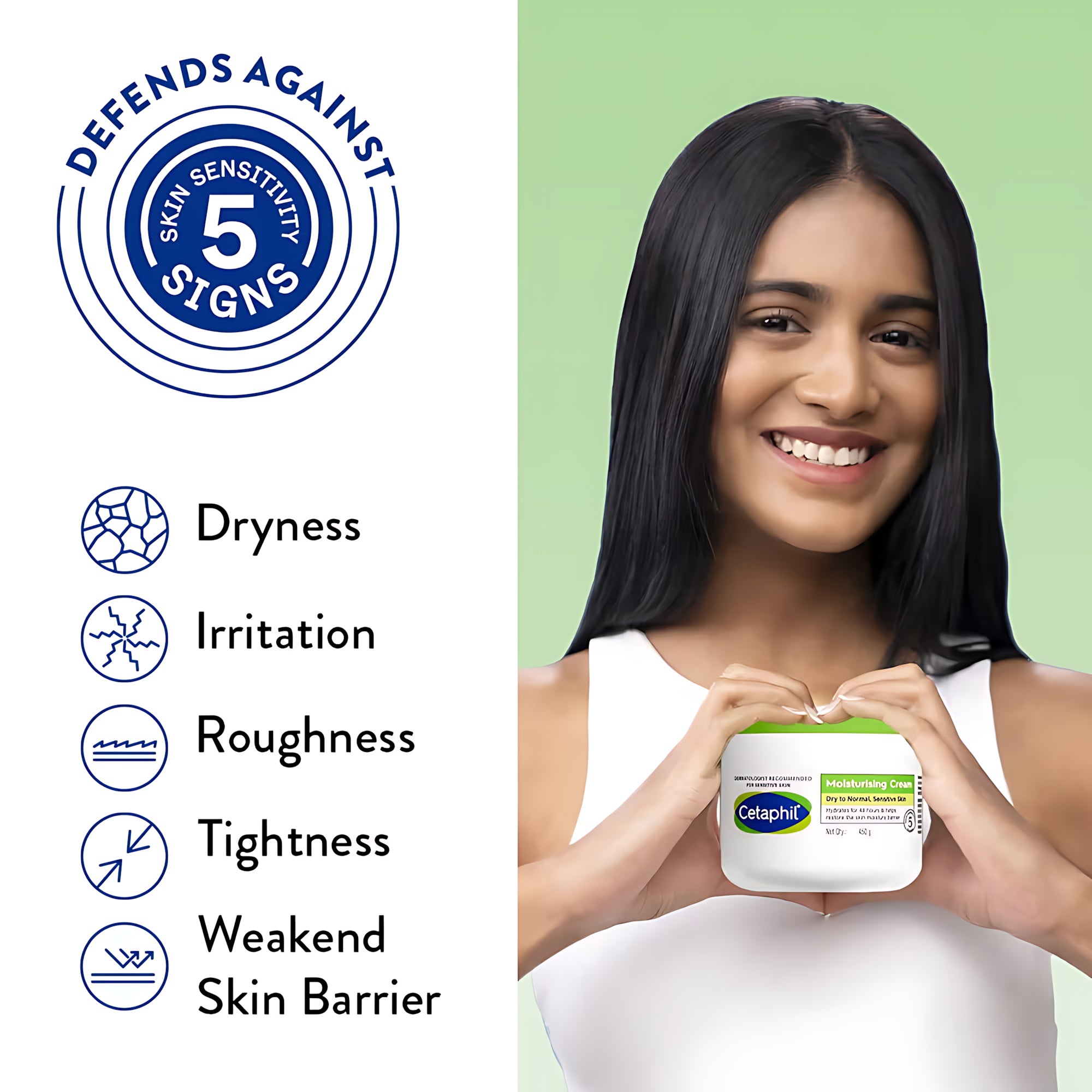 Cetaphil Moisturizing Cream for Face & Body - 453g