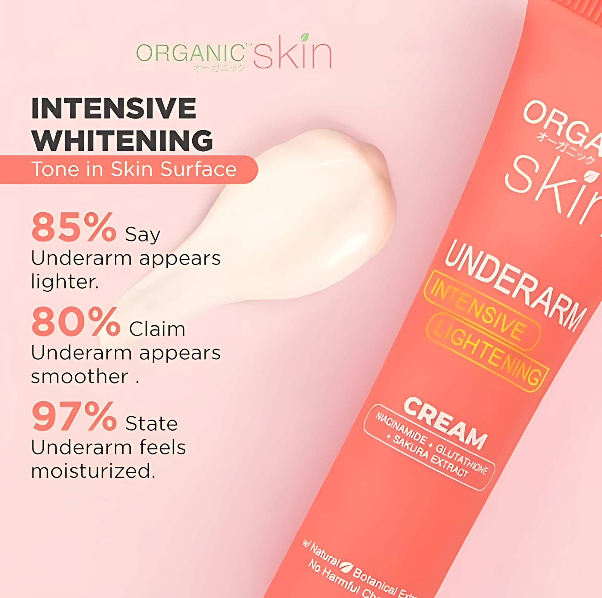 Organic Skin Underarm Intensive Lightening Cream – 20ml