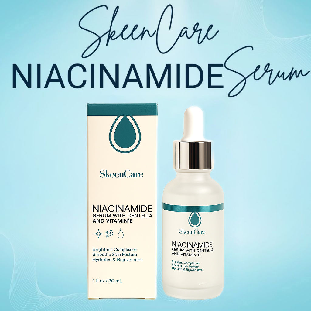 SkeenCare Niacinamide Serum with Centella and Vitamin E - 30g