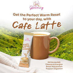 Glowming Cafe Latte Coffee Powder Drink Mix – 200g