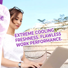 Eversense Extremely Cool Scented Talc Powder (Violet) - 280g