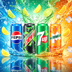 Soft Drinks Combo Pack – 330ml Cans
