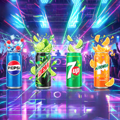 Soft Drinks Combo Pack – 330ml Cans