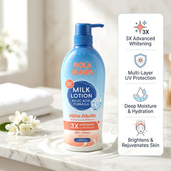 Hola Guapa Milk Lotion Kojic Acid & Alpha Arbutin – 500ml
