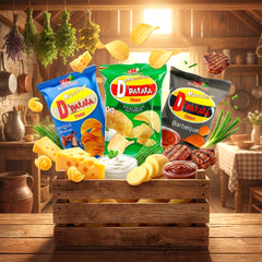W.L. Muncher D’Patata Chips – Assorted Flavors (60g)  COMBO PACK