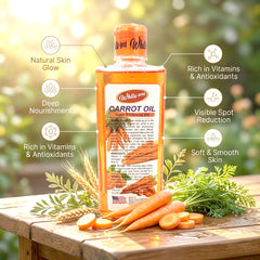 White Gold Carrot Super Whitening Oil – 500ml