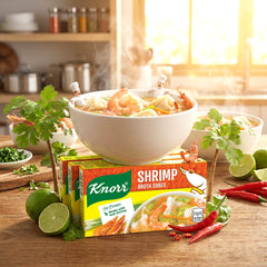Knorr Shrimp Broth Cubes 6 - 60g (3 Pcs Combo)
