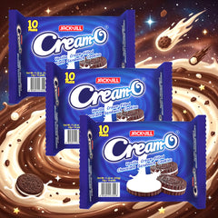 Cream-O Vanilla Sandwich Cookies (33g × 10pcs) | 3 Pcs Combo