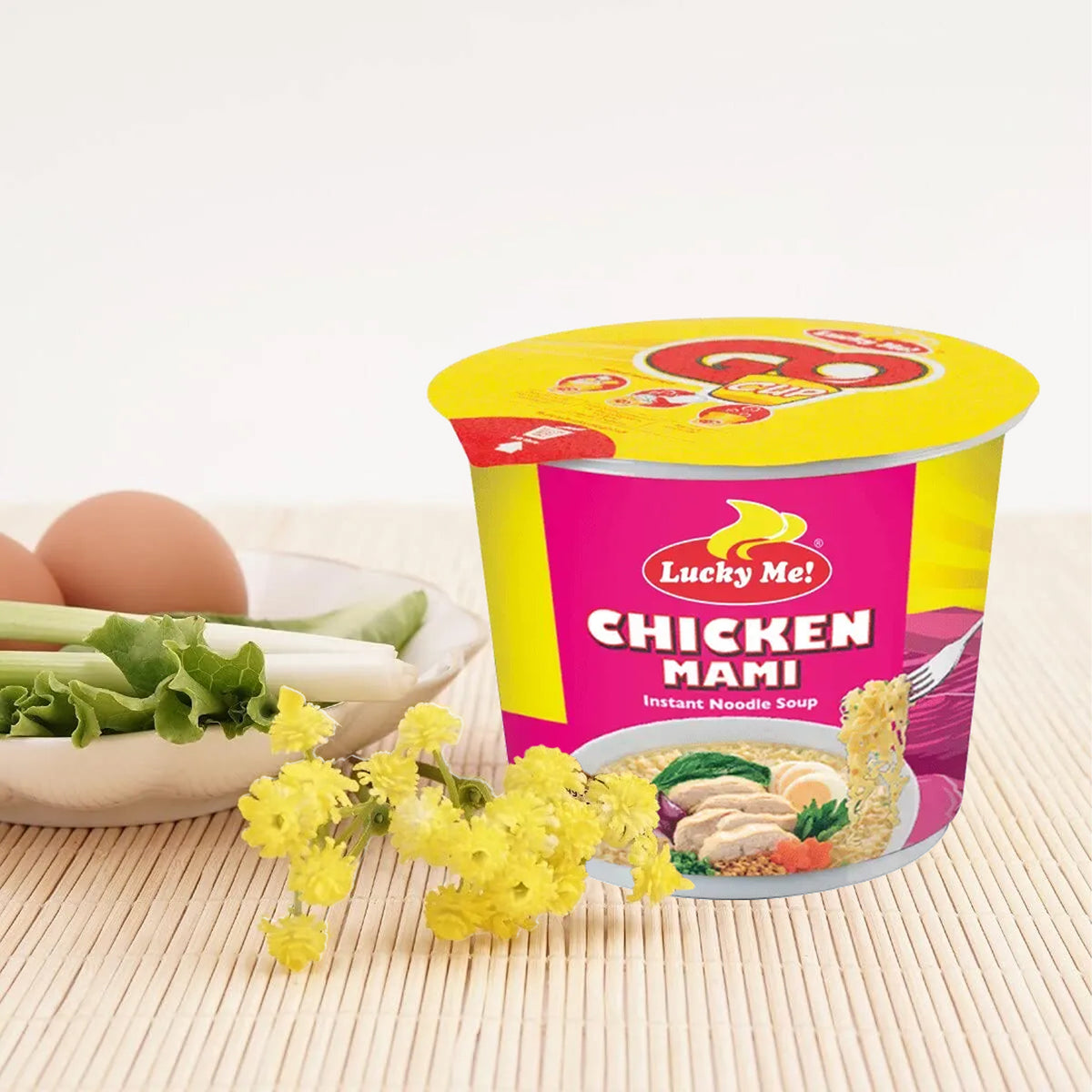 Lucky Me! Chicken Mami Cup Noodles - 40g