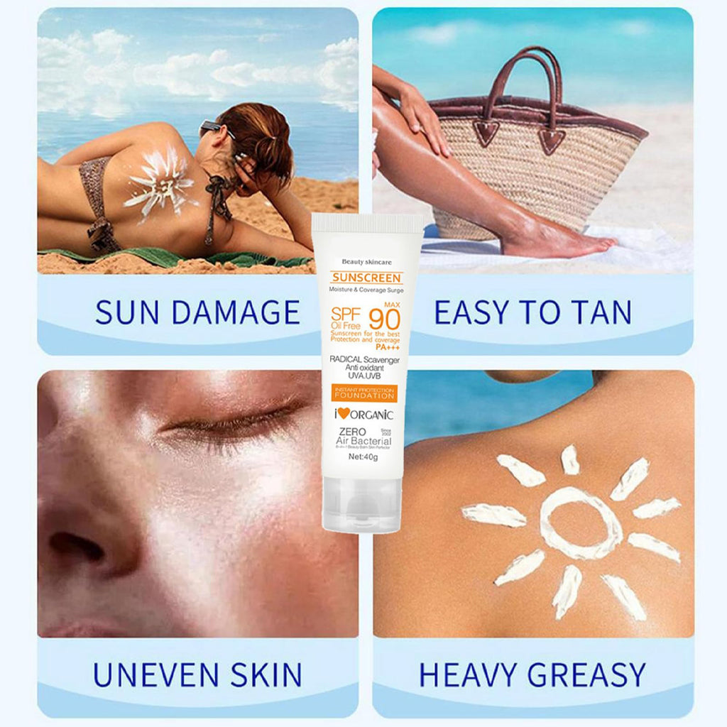 Disaar SPF90 PA+++ Non-Greasy Antioxidant Sunscreen – 40g