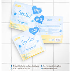 LUNA AURA Hope Glow Gentle White Soap – 50g (3 Bars per Pouch)