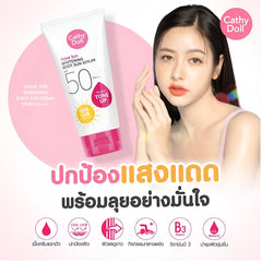 Cathy Doll Aqua Sun Whitening Body Sun Serum SPF50/PA+++ - 138g