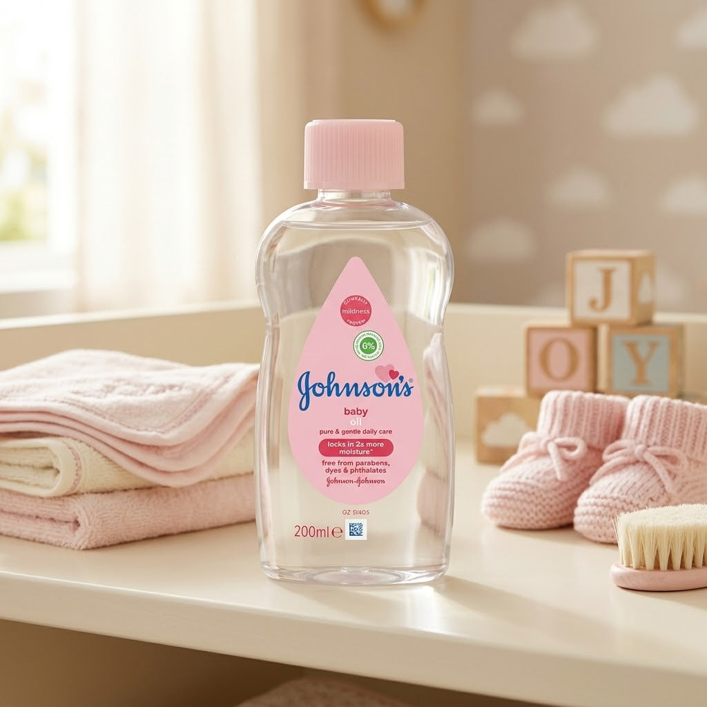 Johnson’s Baby Oil – 200ml