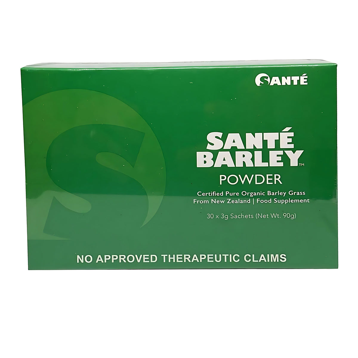 Santé Barley Powder with Stevia – 3g x 30 Sachets (90g Total)