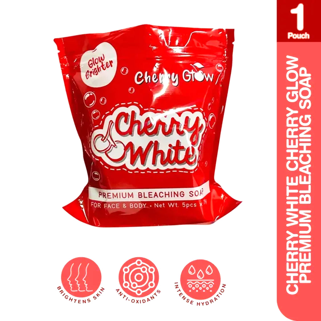 Cherry White Cherry Glow Premium Bleaching Soap – 5 x 75g