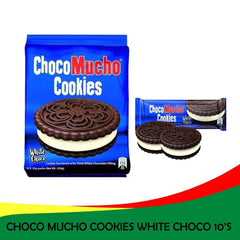 Choco Mucho Cookie Sandwich White Choco – 10 x 33g