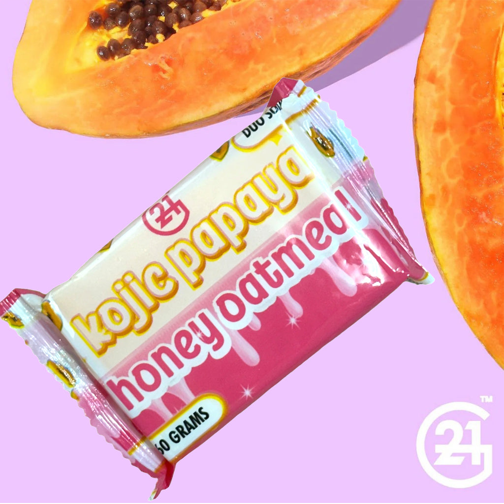 G21 Kojic Papaya Honey Oatmeal Whitening Soap – 60g