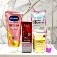 Skincare Whitening & Brightening Complete Combo Set