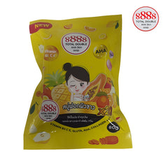 Original 8888 Total Double Whitening AHA Skin Soap - 80g