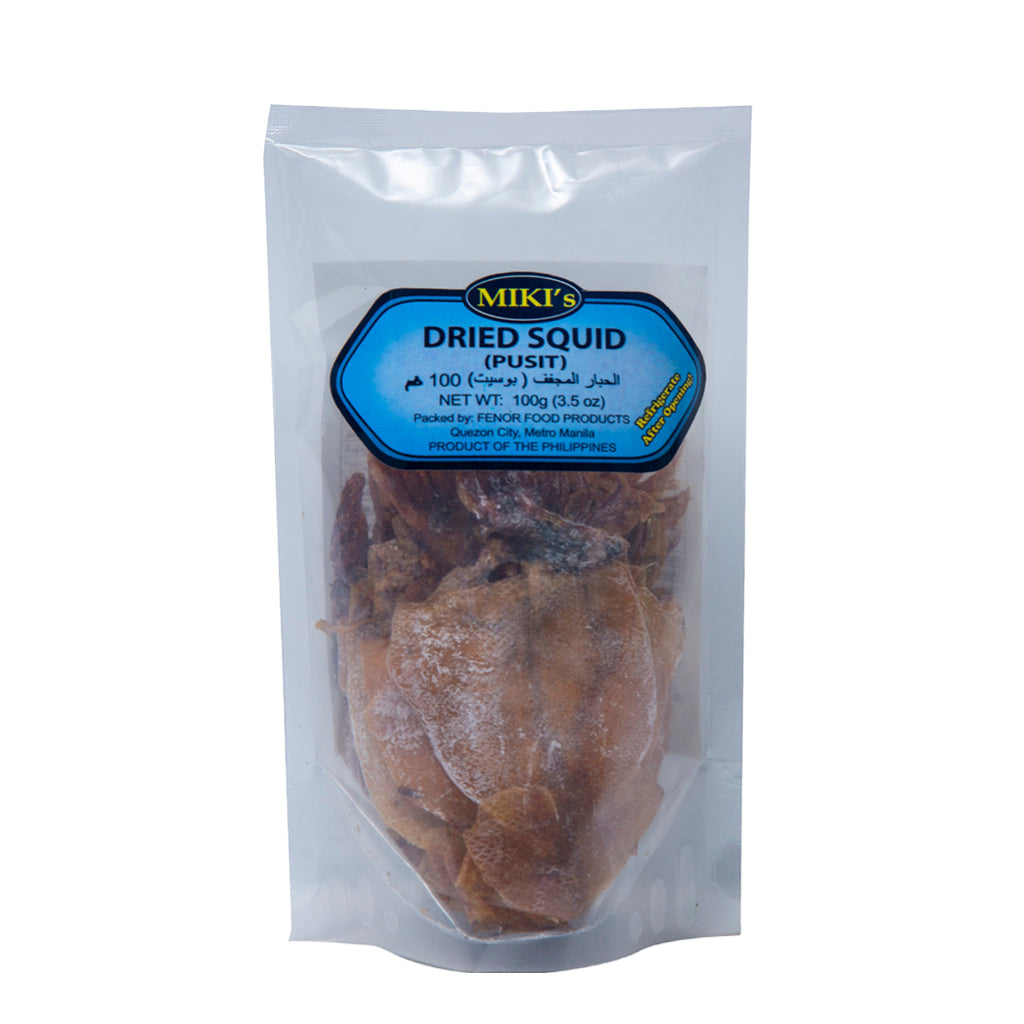Miki’s Dried Squid (Pusit) – 100g