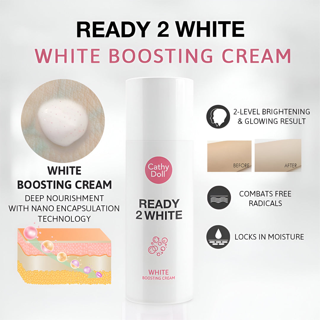 Cathy Doll Ready 2 White Boosting Cream – 75ml