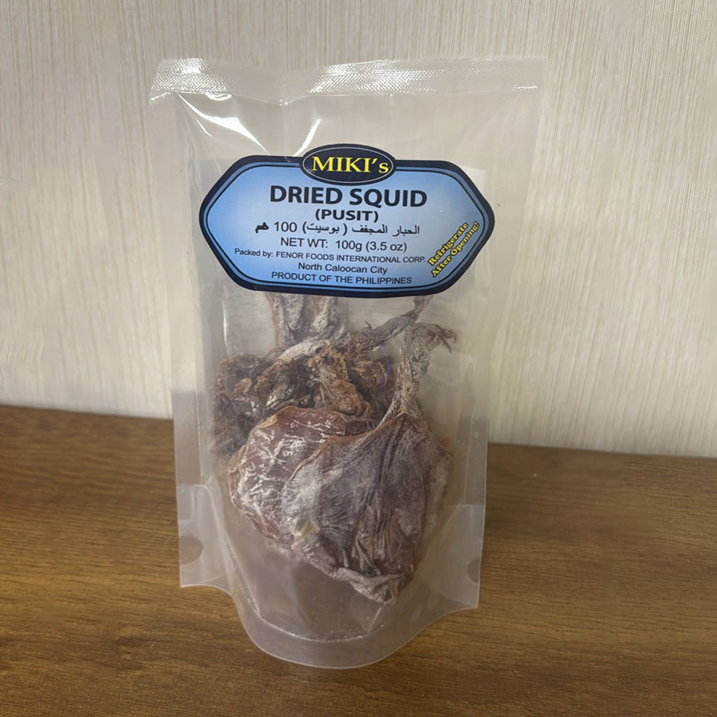 Miki’s Dried Squid (Pusit) – 100g
