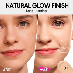 SKINTIFIC Cover Glow Perfect Cushion Foundation SPF 35 PA++++