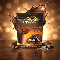 Glutalipo 12 in 1 Gluta Lipo Gold Series Signature Dark Chocolate – 25g X 10 Sachets