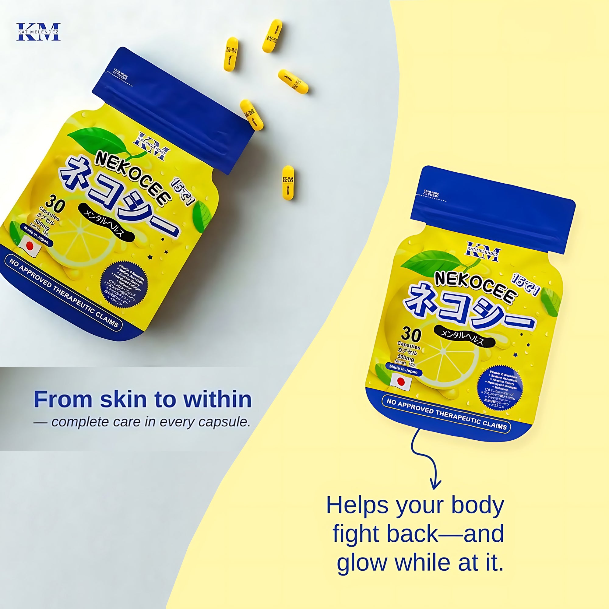 Nekocee 15-in-1 by Kath Melendez Premium Japanese Supplement (30 Cap Sige Mart UAE Nekocee 15-in-1 by Kath Melendez Premium Japanese Supplement (30 Cap Sige Mart UAE