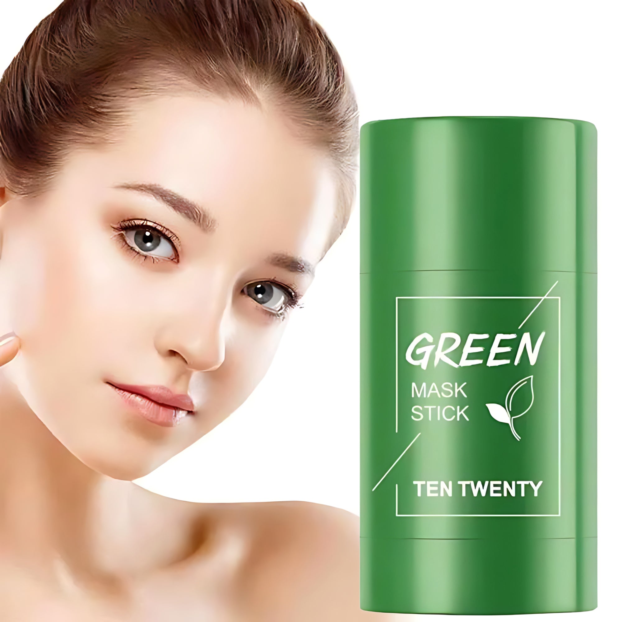 TEN TWENTY Green Mask Stick – Green Tea Oil Control Cleansing Solid Ma – Sige Mart UAE