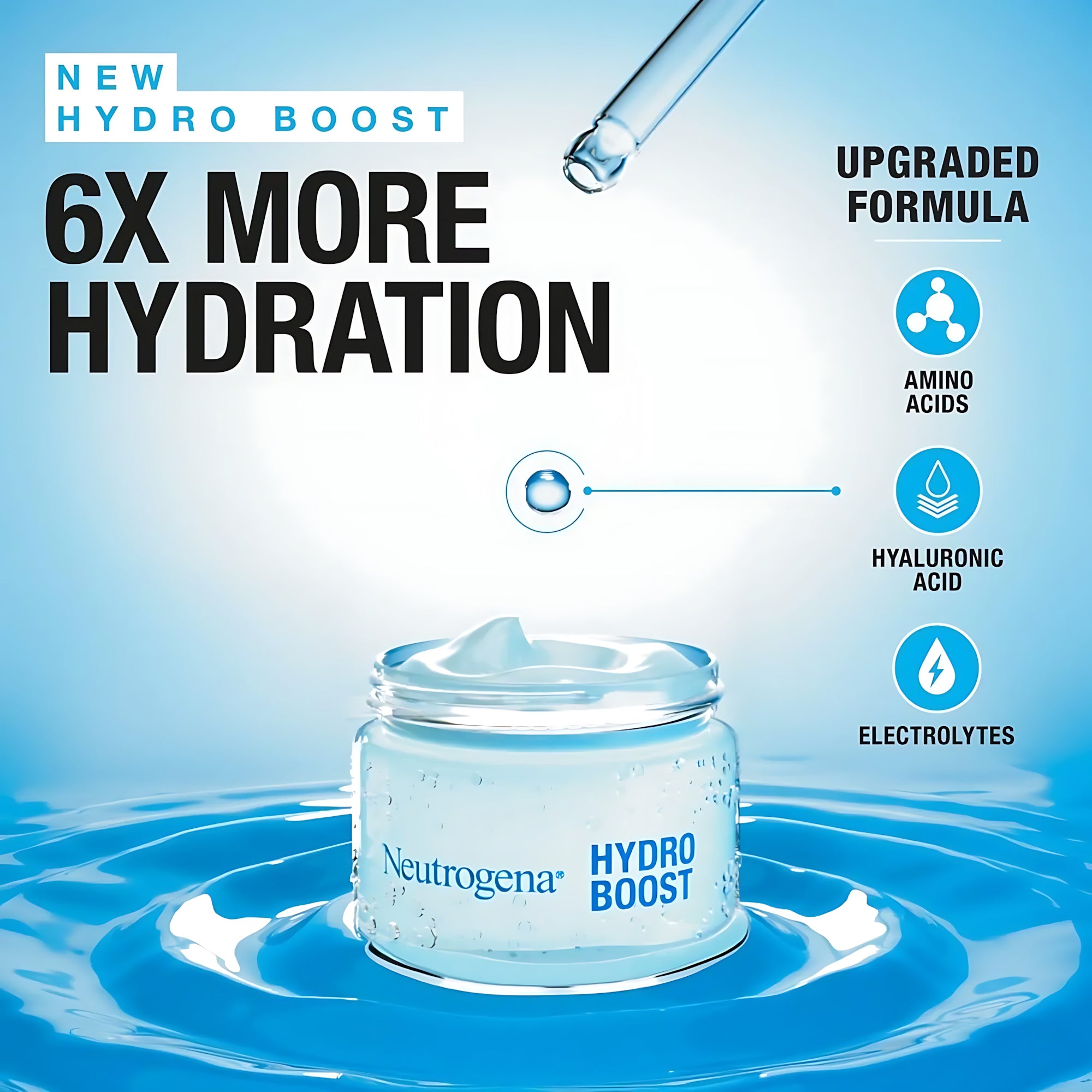 Neutrogena Hydro Boost Water Gel Moisturizer  - 50g (Original)