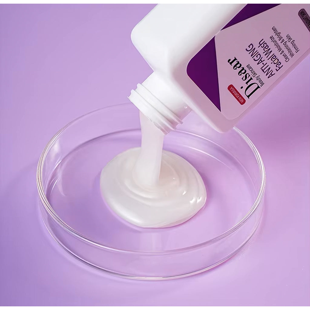 Disaar Anti-Aging Facial Wash with Retinol & Niacinamide – 200g