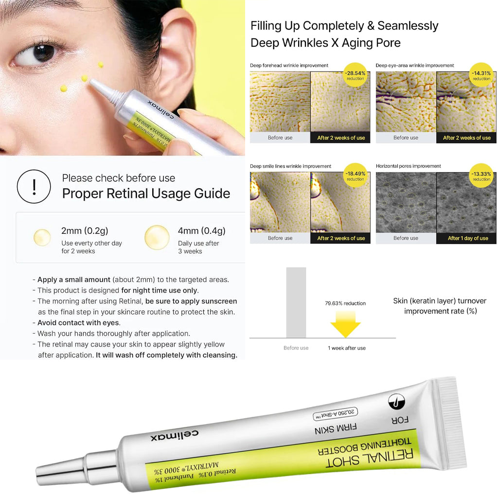 Celimax Retinal Shot Tightening Booster - 15ml(MIX & MATCH Any Korean – Sige Mart UAE