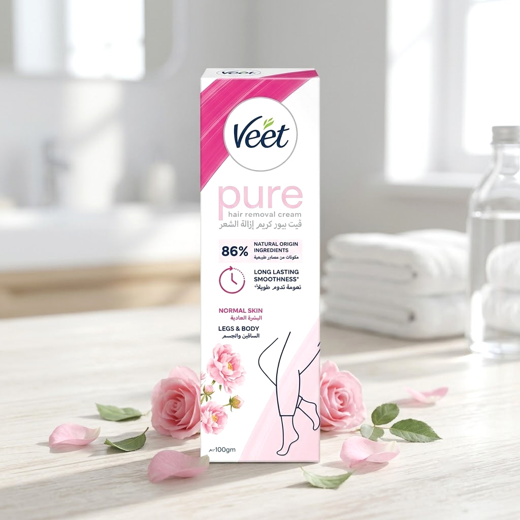 Veet Pure Hair Removal Cream for Normal Skin – 100g