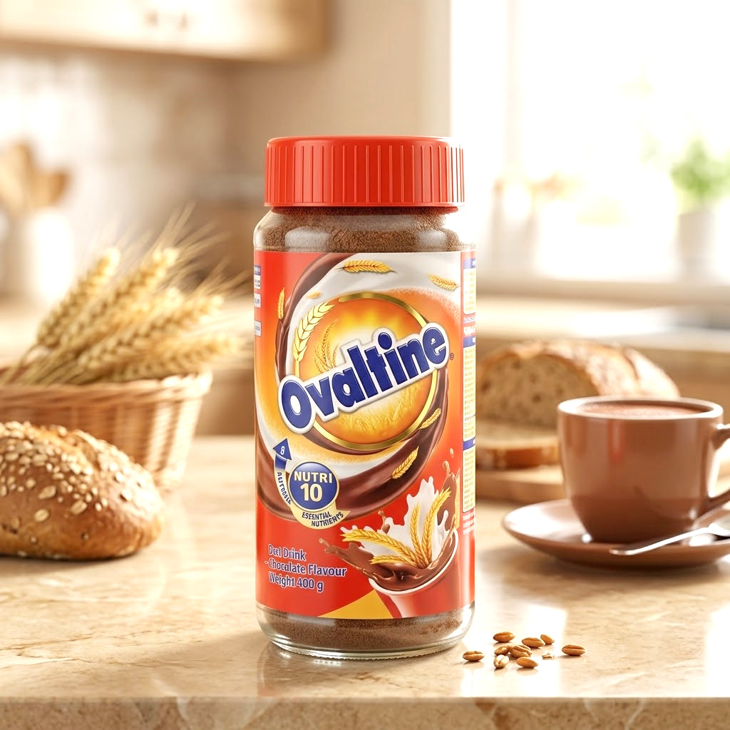 Ovaltine Nutri 10 Chocolate Malt Drink Mix – 400g