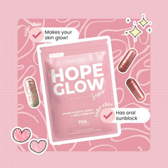 Luna Aura Hope Glow Advanced Glutathione Super Mini – 700mg (14 Capsules)