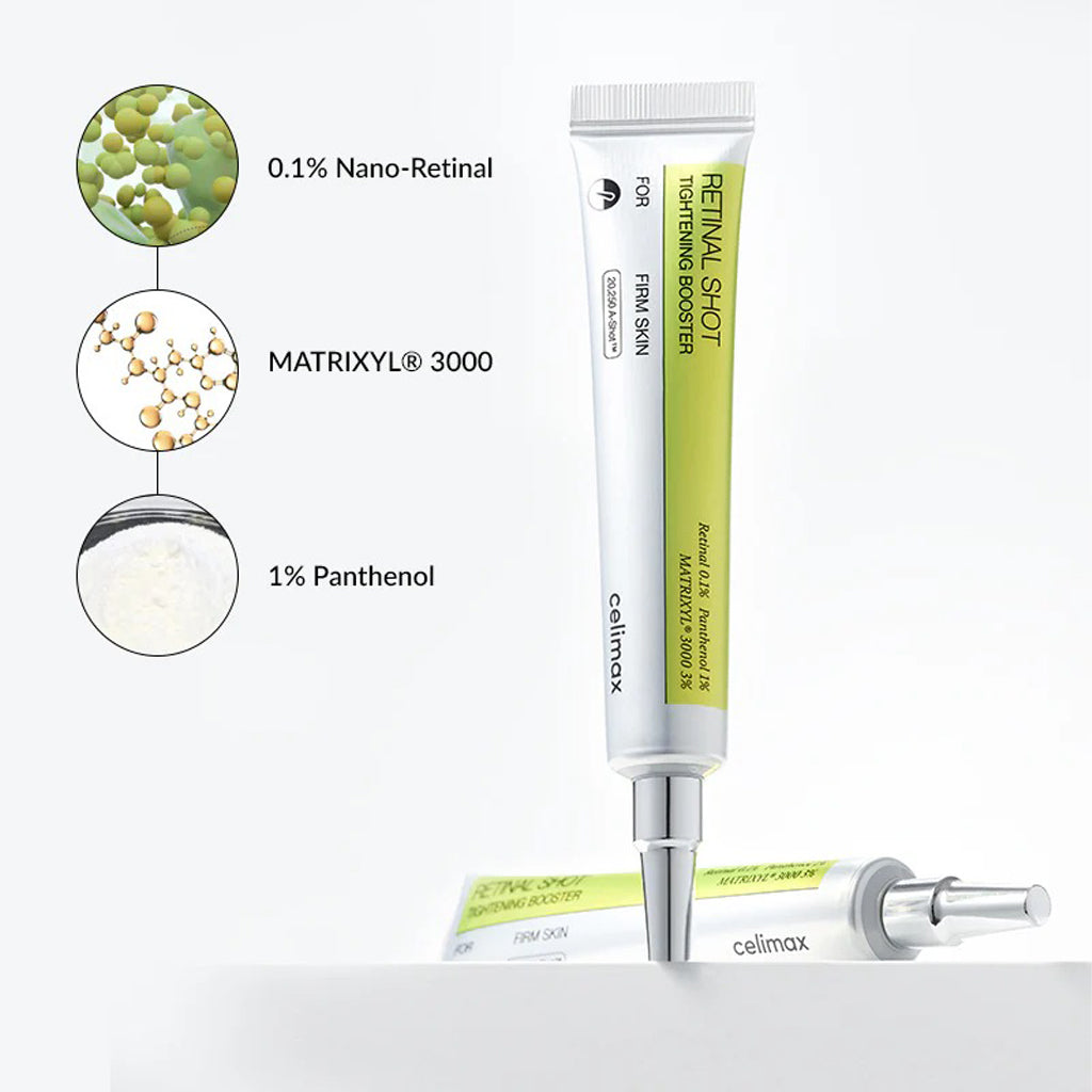 Retina Mix Celimax Retinal Shot Tightening Booster - 15ml(MIX & MATCH) – Sige Mart UAE