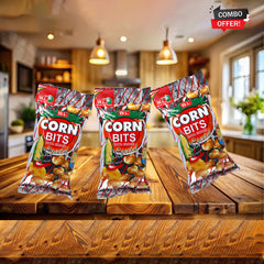 WL Food Corn Bits Special Chili Cheese – 70g (3 Pack Combo)