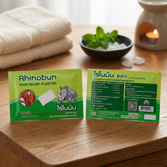 Rhinobun Pain Relief Plaster Sachet (10 Sheets)