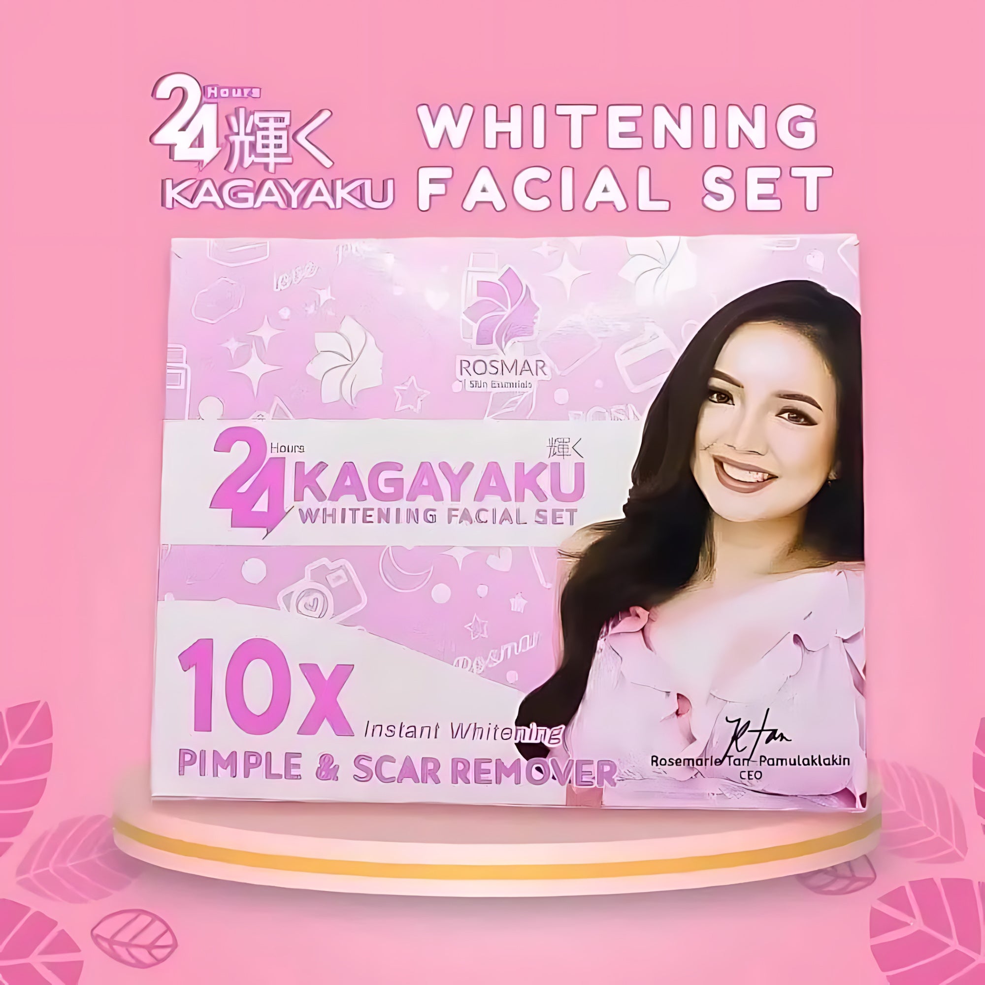 Rosmar Kagayaku 24 Hours Whitening Facial Set